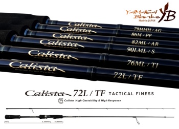 LANSETA YAMAGA CALISTA 72L/TF TACTICAL FINESS 2.204M 20GR 2BUC FUJI TITANIUM TORTIZE