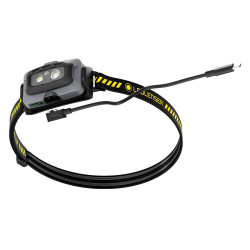 LANTERNA CAP LEDLENSER HF4R WORK 500LM LI-ION +CABLU USB