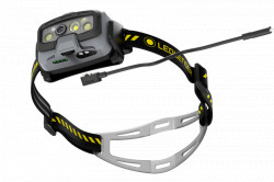 LANTERNA CAP LEDLENSER HF8R WORK 1600LM LI-ION +CABLU USB