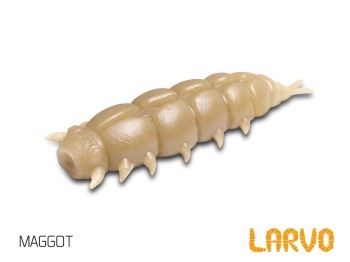 LARVA ARTIFICIALA DELPHIN LARVO CHEESE / 15 BUC 3CM / BERRY - Img 10
