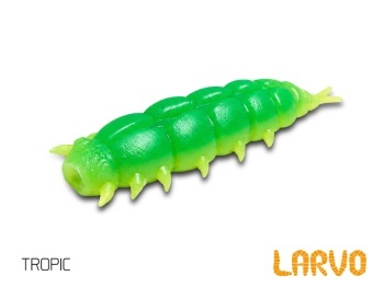LARVA ARTIFICIALA DELPHIN LARVO CHEESE / 15 BUC 3CM / EWORM - Img 9