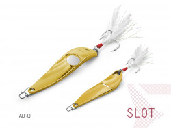 LINGURA OSCILANTA DELPHIN SLOT 15G BLACK NICKEL HOOK #4