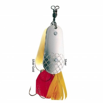 LINGURITA OSCILANTA 22GR 55MM DAM EFFZETT WEEDLESS SPOON SILVER SILVER - Img 2