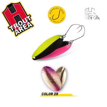 LINGURITA OSCILANTA HERAKLES LDS 3.6gr Culoare 28 Golden Trout