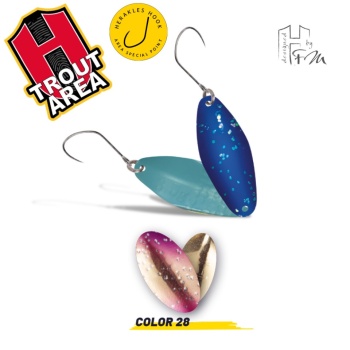 LINGURITA OSCILANTA HERAKLES LDS FAT 2.5gr Culoare 28 Golden Trout