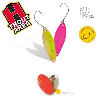 LINGURITA OSCILANTA HERAKLES RACE 1.5gr Culoare 30 Orange/Gold