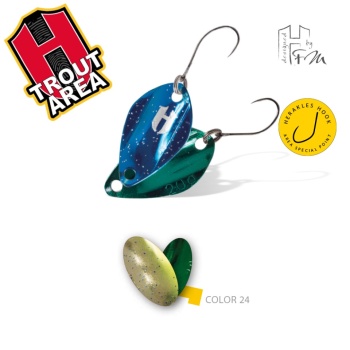 LINGURITA OSCILANTA HERAKLES RUCK SPOON 2.0gr Culoare 24 Terminator