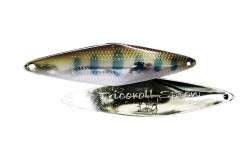 LINGURITA OSCILANTA JACKALL TRICOROLL 7.4CM 19G SILVER YAMAME