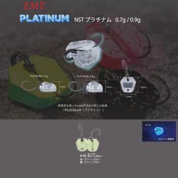 LINGURITA OSCILANTA NEO STYLE PLATINUM 0.7GR CULOARE 06 SUPER GREEN GLOW GLOSSY