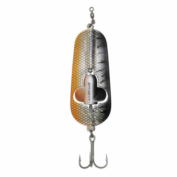LINGURITA OSCILANTA RATTLIN 40GR 80MM DAM EFFZETT BLACK ORANGE UV - Img 3
