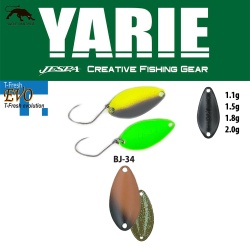 LINGURITA OSCILANTA YARIE JESPA 710T T-FRESH EVO 1.1GR CULOARE BJ-34 BAHUN UNI