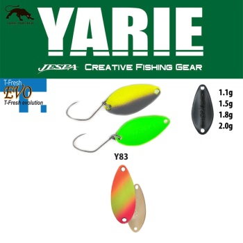 LINGURITA OSCILANTA YARIE JESPA 710T T-FRESH EVO 1.5GR CULOARE Y83 FIGHTER 1