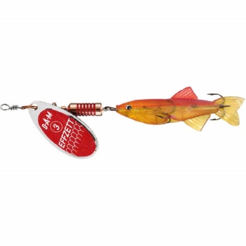 LINGURITA ROTATIVA 13GR DAM EFFZETT MINNOW RED GLITTER
