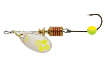 LINGURITA ROTATIVA MEPPS E BRITE 3,5G ARGINT/CHARTREUSE