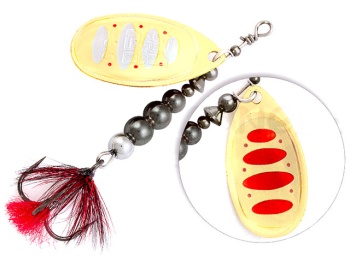 LINGURITA ROTATIVA PONTOON21 BALL CONCEPT SPINNER 0 2.2G BT01-054
