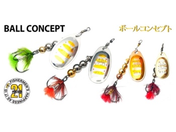 LINGURITA ROTATIVA PONTOON21 BALL CONCEPT SPINNER 2 4.5G B04-003 - Img 2
