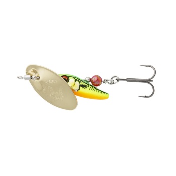 LINGURITA ROTATIVA SAVAGE GEAR SPINNER STICKLEBAIT NR.1 4.5G SINKING FIRETIGER GOLD - Img 2