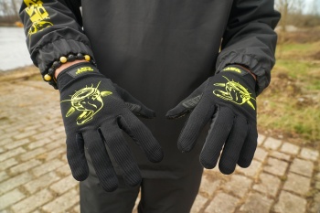 MANUSI BLACK CAT CAT GRIPPER GLOVES XLARGE - Img 4