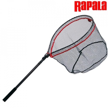 MINCIOG RABATABIL RAPALA KARBON ALL ROUND RUBBERIZED NET 50X40CM