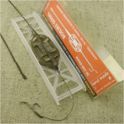MONTURA CRAP ORANGE 60GR METHOD SPIDER FLAT 1 CARLIG NO.4