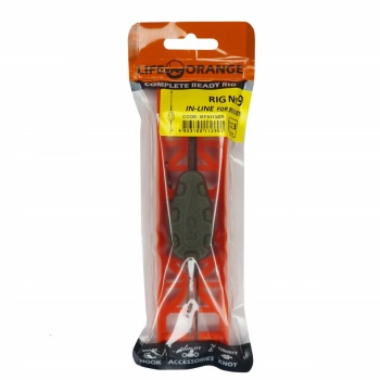 MONTURA CULISANTA GRIPPA CU RIG CRAP NO.9 ORANGE IN-LINE GRIP 113GR