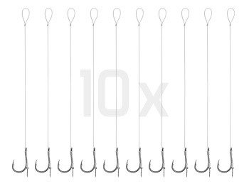 MONTURA DELPHIN FLUORO STING FEEDER RIG / 10BUC 8CM / 0.30MM / CHINU #4 - Img 4