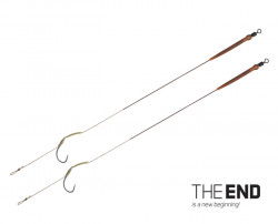 MONTURA DELPHIN THE END SKIN RIG / 2BUC 20CM/25LBS/#4