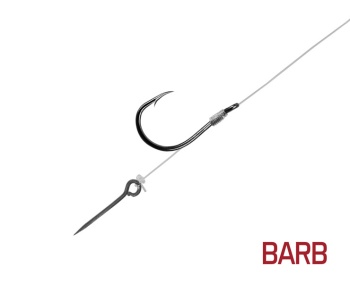 MONTURA FEEDER DELPHIN FLR STING / 6BUC 12CM / 0.25MM / BARB NR.8 / STING 7MM - Img 3