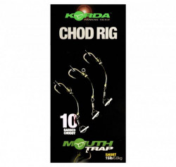 MONTURA KORDA CHOD RIG SCURT NR.8/20LB 3BUC/PL