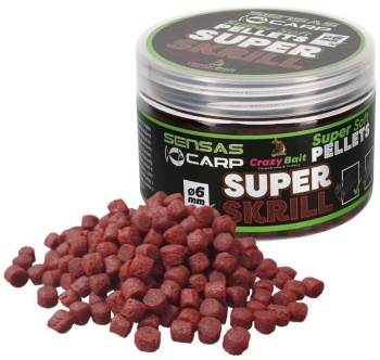 PELETE SENSAS SUPER SOFT SUPER KRILL D=6MM 60G