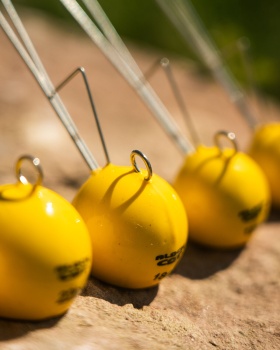 PLUMB BLACK CAT CAT BALL DEAD OR ALIVE SYSTEM YELLOW 220G - Img 5