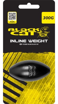 PLUMBI BLACK CAT INLINE WEIGHTS 300G 1BUC - Img 3