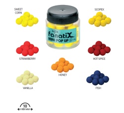 POP UP CARP ZOOM MINI FANATI-X 10MM 25GR SCOPEX