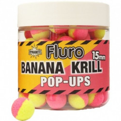 POP-UP DYNAMITE BAITS TWO-TONE KRILL & BANANA 15MM