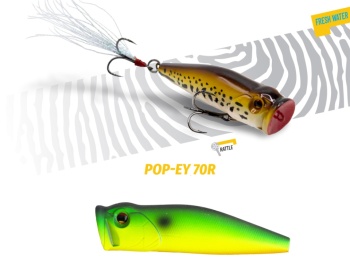 POPPER HERAKLES POP-EY 70 R 7cm 19.5gr Green Tiger