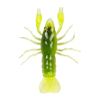 RACI LIVE TARGET CRAWFISH UNRIGGED 9,7CM/9,7G CHART/GREEN 5BUC/PL