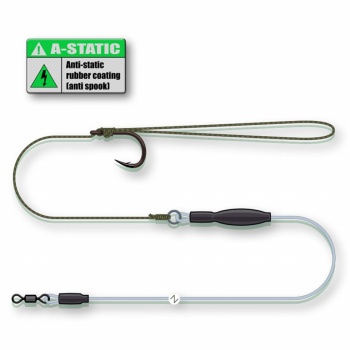 RIG SOMN MADCAT POP-UP PELLET NO.2/0 0.80MM 60CM A-STATIC SINKING - Img 2