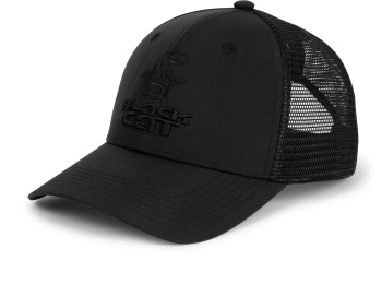 SAPCA BLACK CAT BLACK TRUCKER CAP