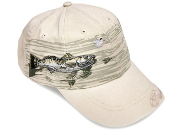 SAPCA FLYING FISHERMAN SPECK TROUT STONE CAP