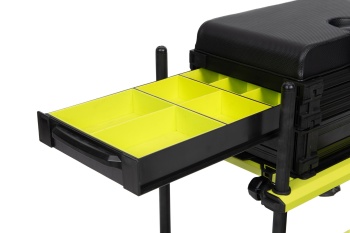 SCAUN MODULAR MATRIX F25 PRO LIME EDITION 83X76.1CM ÎN UTILIZARE - Img 6