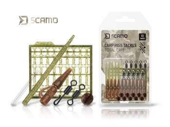 SET ACCESORII MONTURI CRAP DELPHIN SCAMO TOTAL CARP / 10 SETURI
