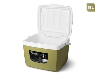 SET CUTII FRIGORIFICE DELPHIN TWICEBOX 2IN1 5L +13L / 2X400ML - Img 3