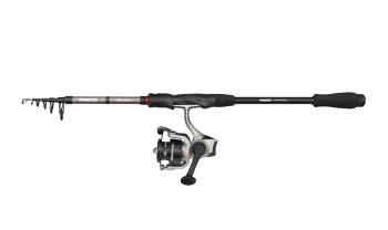SET LANSETA ABU GARCIA MAX X TELE 2.44M 10-30G 7SEC + MULINETA 2500