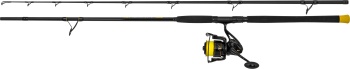 SET LANSETA BLACK CAT HARD CORE ALLROUND 2.70M 500G 2TR + MULINETA BLACK PASSION FD 80
