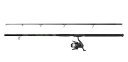 SET LANSETA MITCHELL CATCH PRO II CATFISH 2.70M 100-300G 2SEC + MULINETA 6000 DARK GREEN