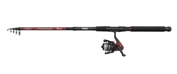 SET LANSETA MITCHELL CATCH PRO II TELE SPIN 2.10M 7-30G 6SEC + MULINETA 2000 RED
