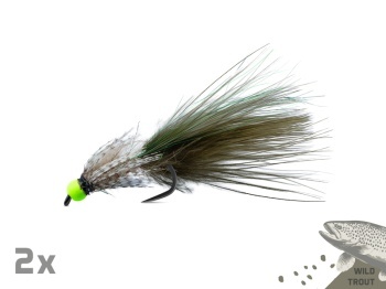 SET MUSTE ARTIFICIALE DELPHIN FLY / 10BUC WILD TROUT - Img 8