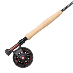 SET PESCUIT LA MUSCA GREYS FIN EURO ROD. REEL & LINE COMBO 3.00M 3LINE 4PC/ 3/4 Reel / Euro Line