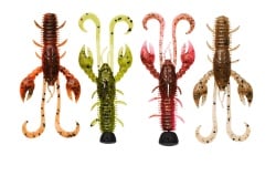 SET RACI BERKLEY PULSE REALISTIC CRAW NED FISHING PACK 3-5G