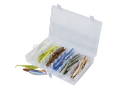 SET SHAD ABU GARCIA PADDLETAIL BOX 10CM 60PCS